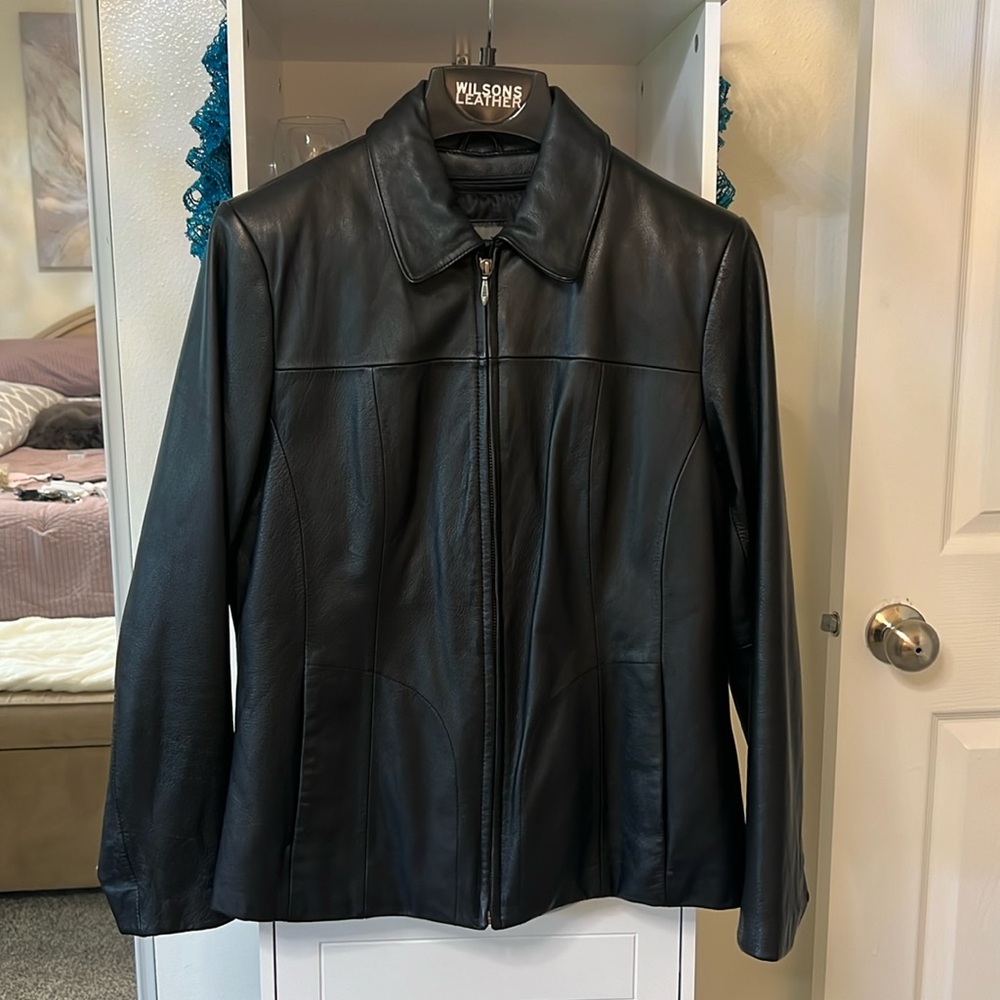 Wilson’s Womens Thinsulate Leather Jacket Medium